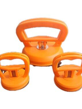 Heavy Duty Suction Cup for Glass/Tile/Mirror/TV - 50lbs Suction Cup 3 Pack